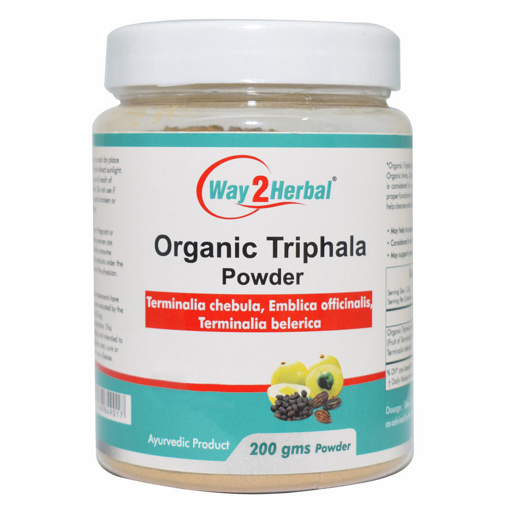 

Way2herbal Organic Triphala Powder 200 gms