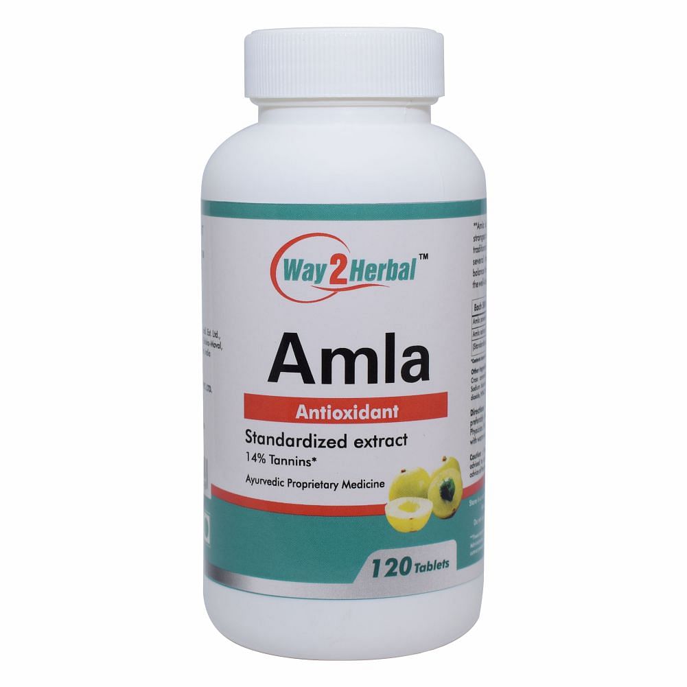 

Way2herbal Amla 120 Tablets