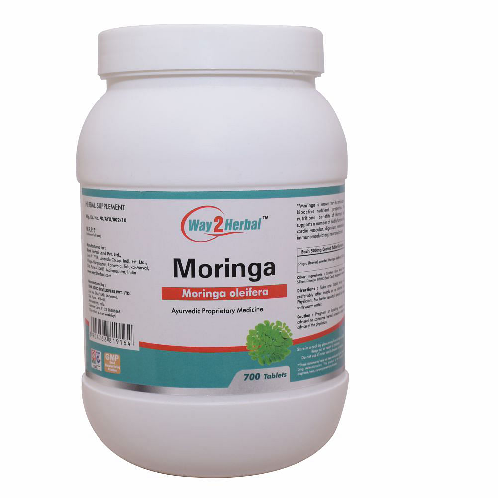 

Way2herbal Moringa 700 Tablets