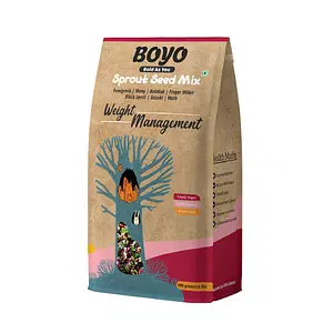 BOYO Sprout Seed Mix For Effective Weight Loss 400g - Rich In Fibre & Protein