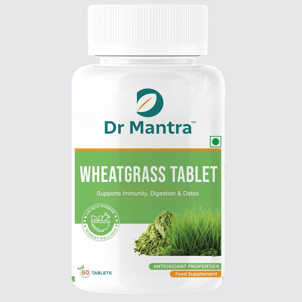 

Dr Mantra Wheatgrass 60 Tablets