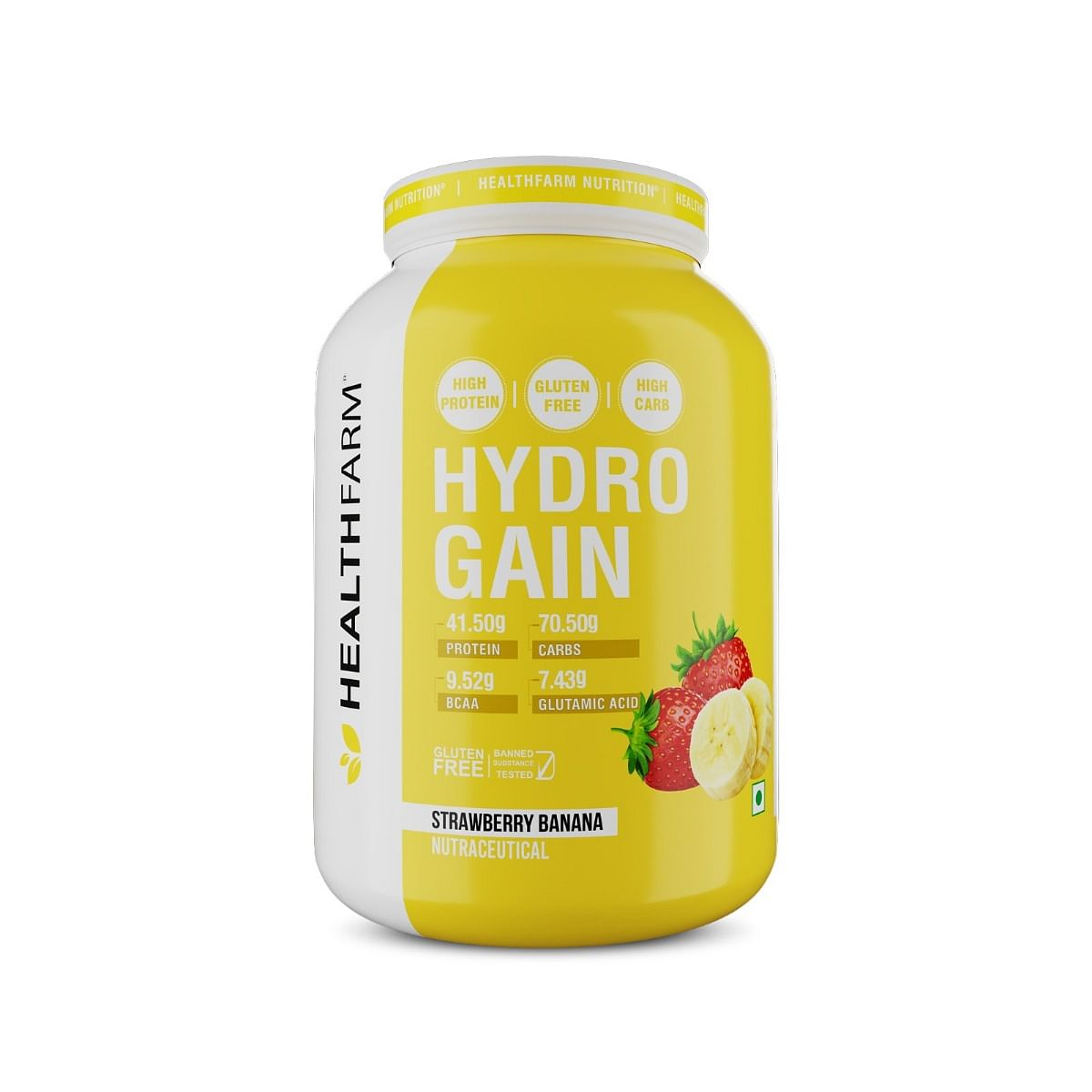 

Healthfarm Hydro Gain Mass Gainer Protein Powder | Protein Powder for Muscle Gain | Whey Protein + Muscle Builder | Weight Gainer Protein Powder | ...