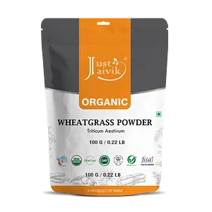 Just Jaivik Organic Wheatgrass Powder
