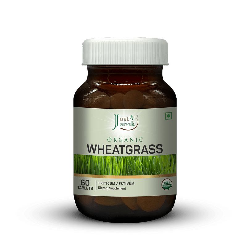 

Just Jaivik Organic Wheatgrass Tablets - 600mg