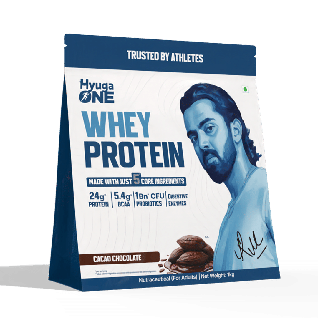 Hyuga One Whey Protein| 24g Protein | Probiotics & Digestive Enzymes
