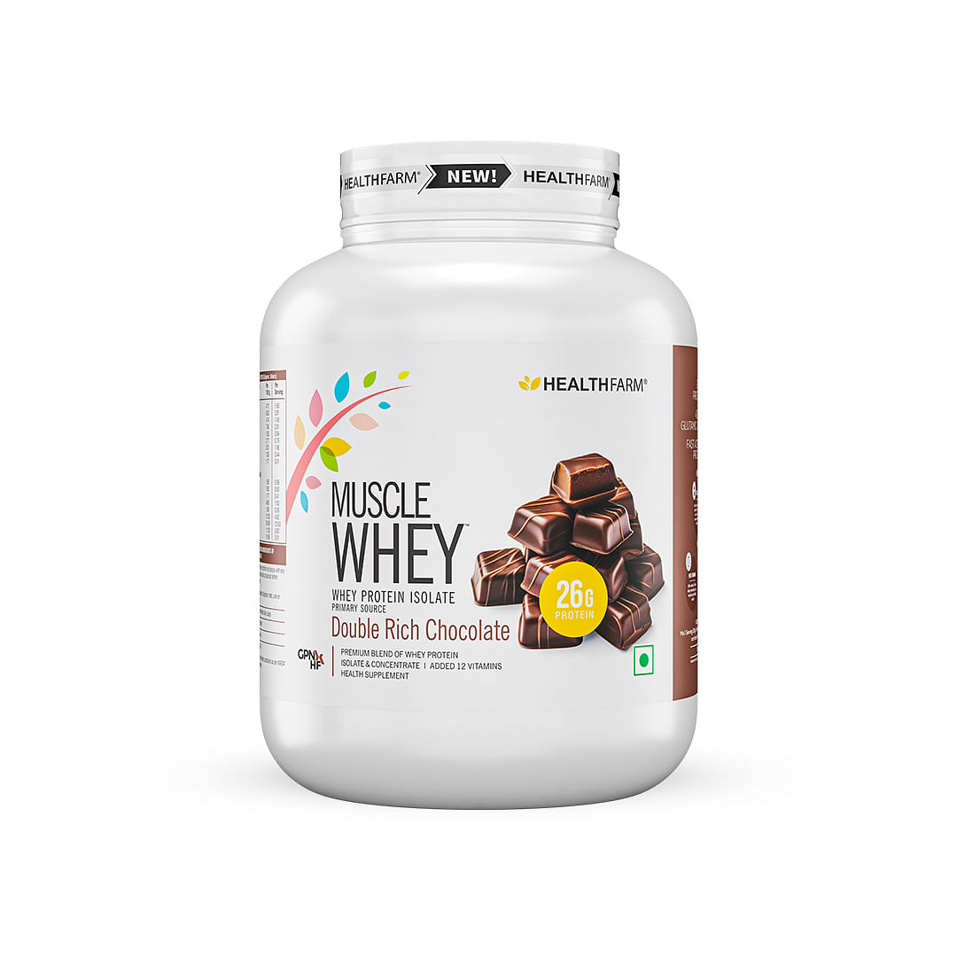 

HEALTHFARM Muscle Whey Protein Double Rich Chocolate 1.81kg