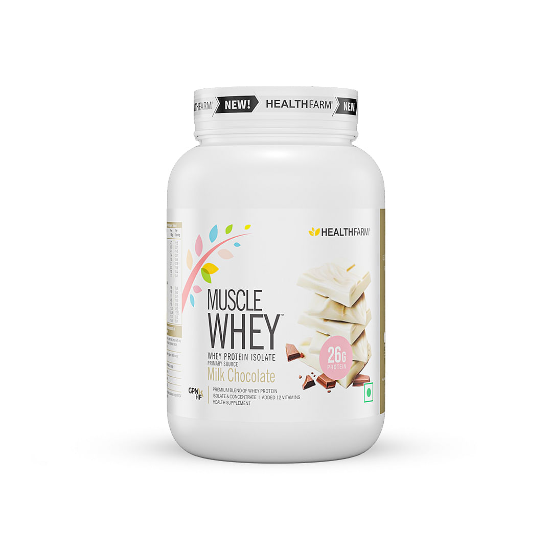 

HEALTHFARM Muscle Whey Protein Milk Chocolate 907gm