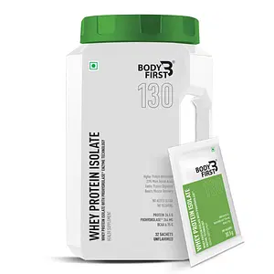 Bodyfirst Whey Protein Isolate With Prohydrolase Enzyme Technology, Unflavoured, 32 Sachets