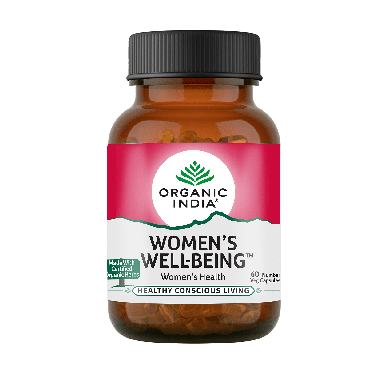 

ORGANIC INDIA Women's Well-Being 60 Veg Capsules