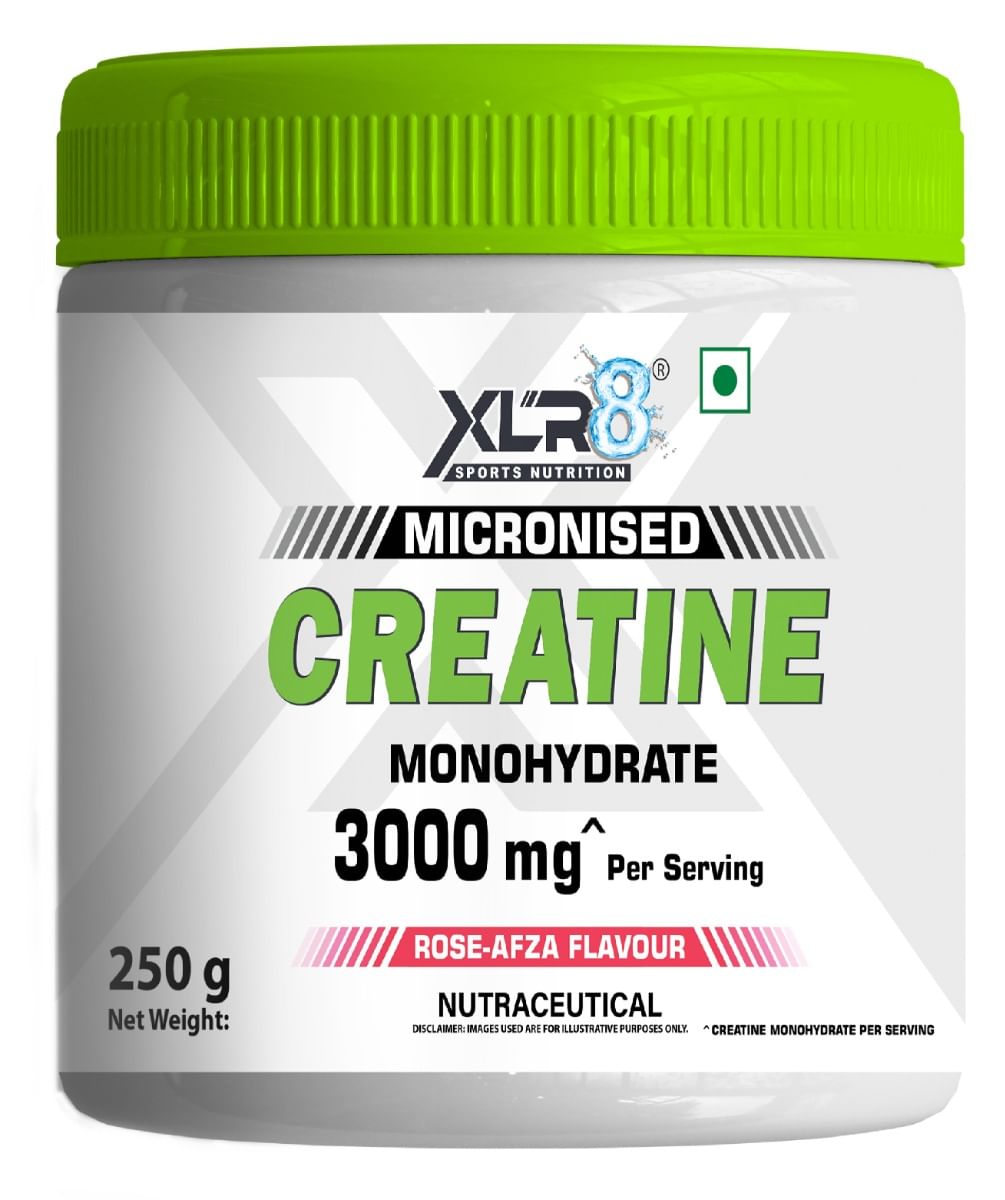 

XLR8 Creatine Monohydrate Powder Micronized, 250g (Rose Afza)