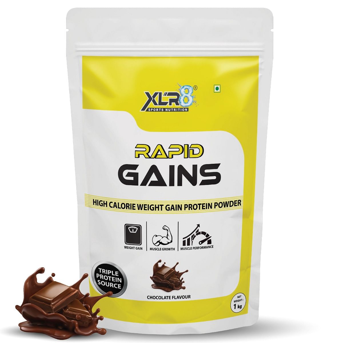 

XLR8 RAPID GAINS CHOCOLATE FLAVOUR 1KG