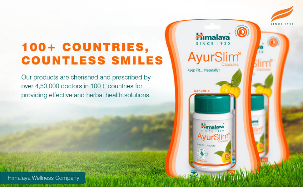 Himalaya Wellness Ayurslim Capsules Pack Of 60 Tablets Weight